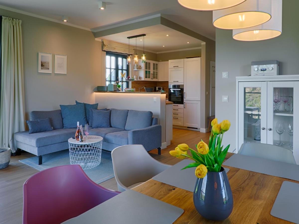 Reetland Am Meer - Premium Reetdachvilla Mit 3 Schlafzimmern, Sauna Und Kamin F27 ดรันส์เคอ ภายนอก รูปภาพ